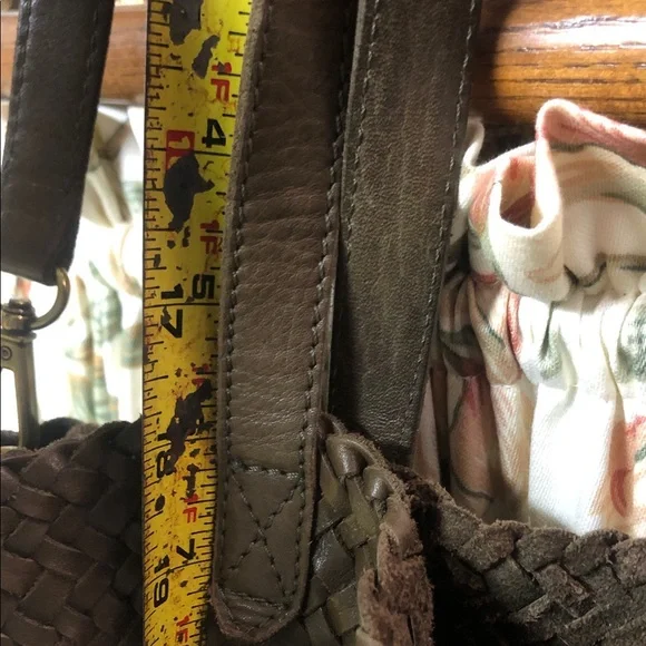 Madewell Olive Woven Shoulder Bag - Picture 13 of 13